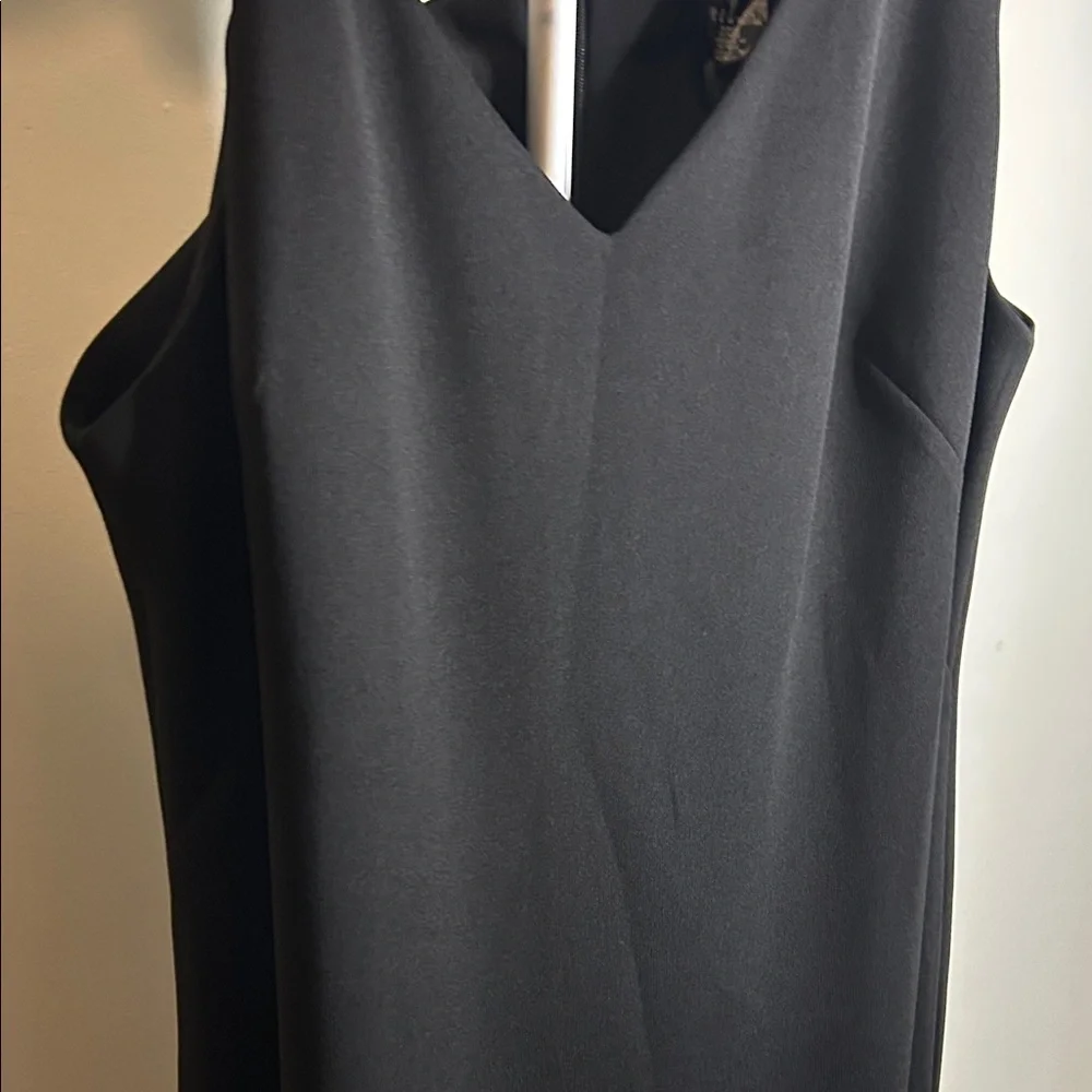 DKNY Elegant Black Asymmetrical Dress - Picture 4 of 15